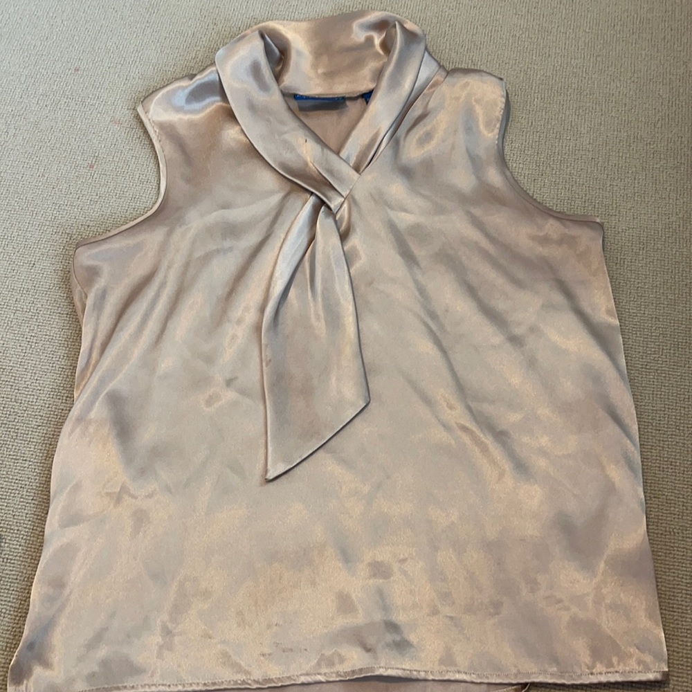 Karen Scoot Petite gold woman’s blouse
